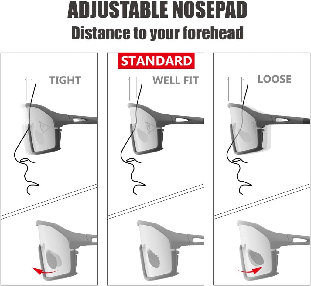 Living out your qool time 118 Polarized Cycling Sunglasses for Women Men Golfing Running Volleyball MTB Outdoor Sports Padel