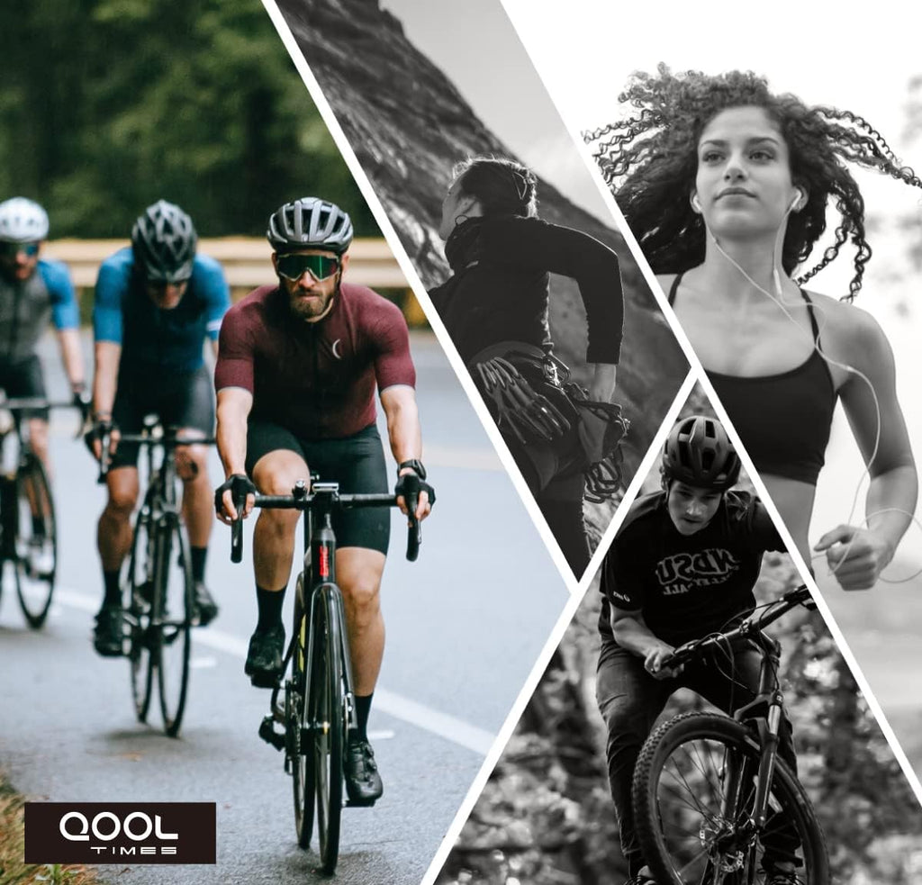 Living out your qool time 118 Polarized Cycling Sunglasses for Women Men Golfing Running Volleyball MTB Outdoor Sports Padel