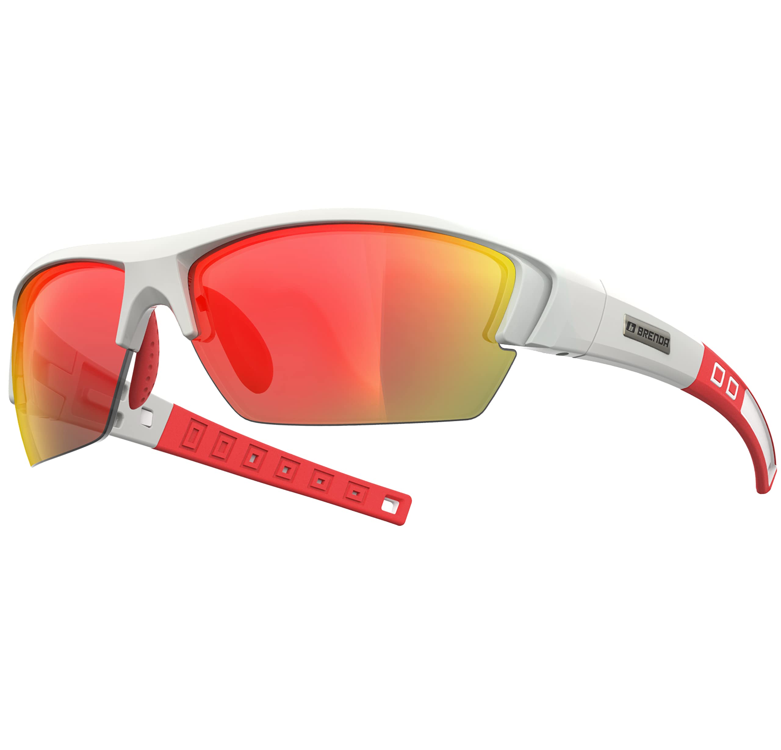 Living out your qool time J13 Mens Fishing Sunglasses Polarized for Women, UV400 Volleyball Running Driving Golfing Cycling Case Strap Full Pack