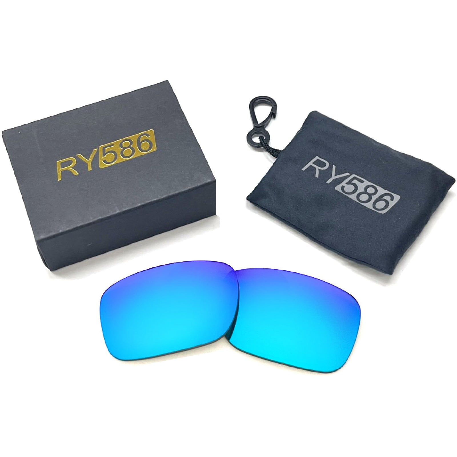 RY586 OO9102 57mm Polarized Replacement Lenses for Oakley Holbrook Impact Resistant Lens Compatible with 009102