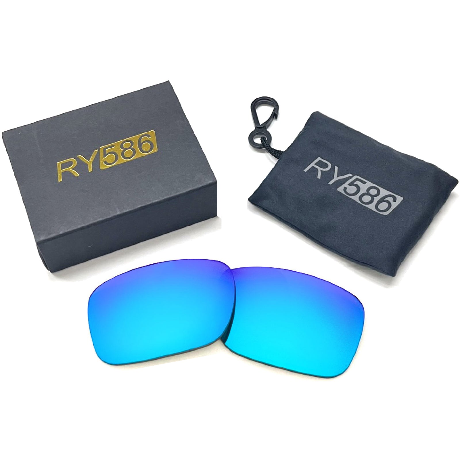 RY586 XL OO9417 59mm Polarized Replacement Lenses for Oakley Holbrook Impact Resistant Lens Compatible with 009417