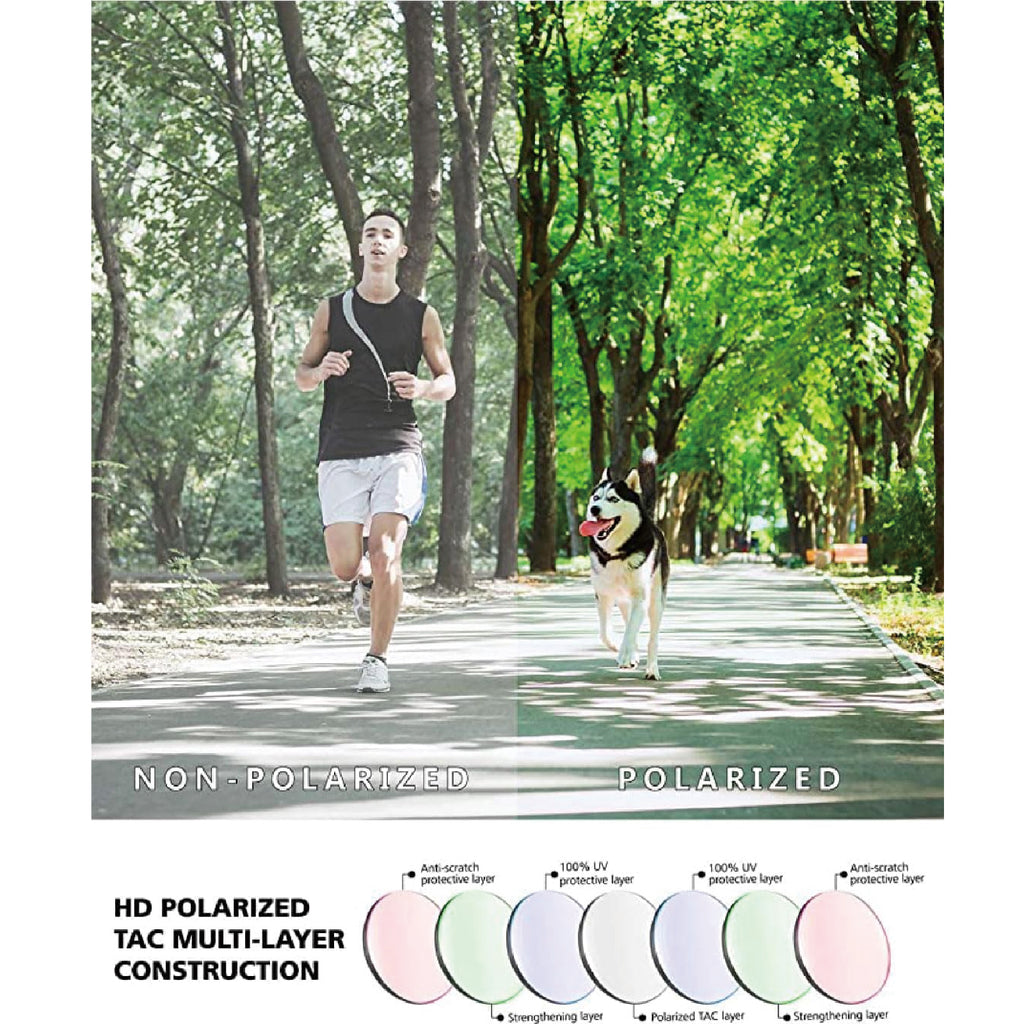 RY586 XL OO9417 59mm Polarized Replacement Lenses for Oakley Holbrook Impact Resistant Lens Compatible with 009417