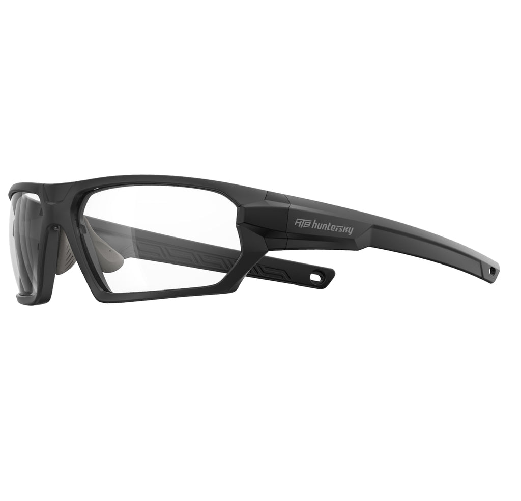 HTS HUNTERSKY Q36 Ballistic Tactical Impact Protection Anti Fog Shooting Glasses Military Grade Airsoft Range