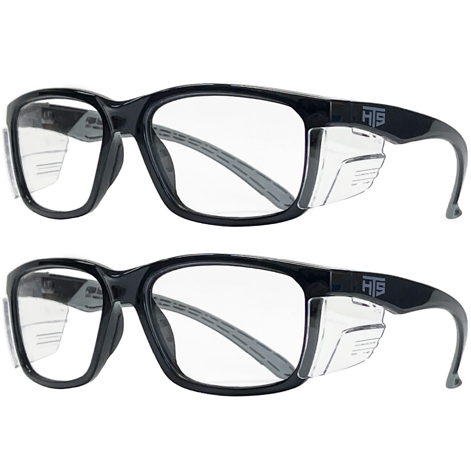 HTS HUNTERSKY E60 Anti-Fog Safety Glasses with Side Shields ANSI Z87 Eye Protection