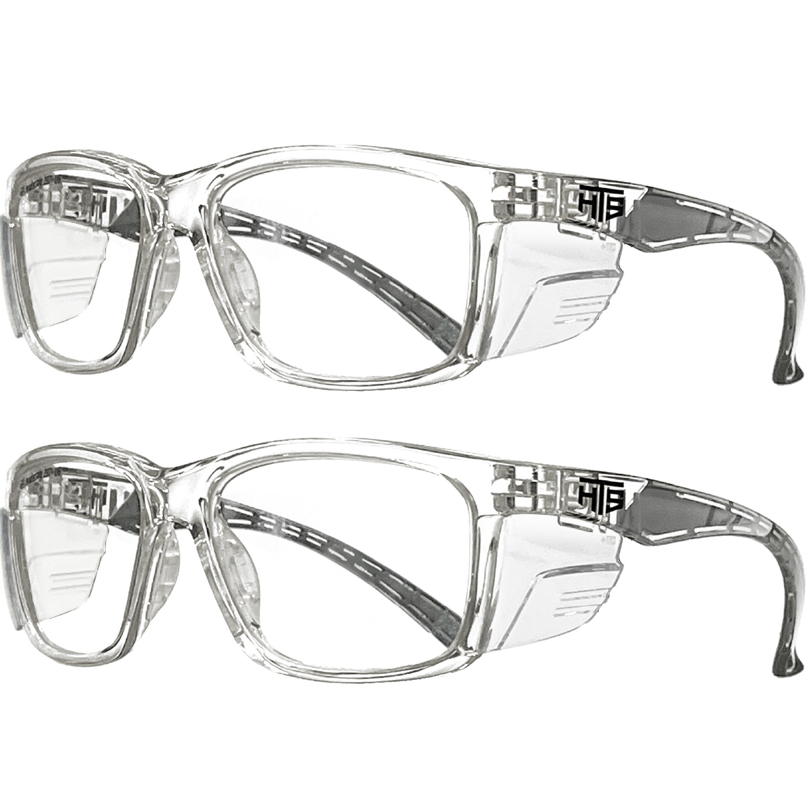 HTS HUNTERSKY E60 Anti-Fog Safety Glasses with Side Shields ANSI Z87 Eye Protection