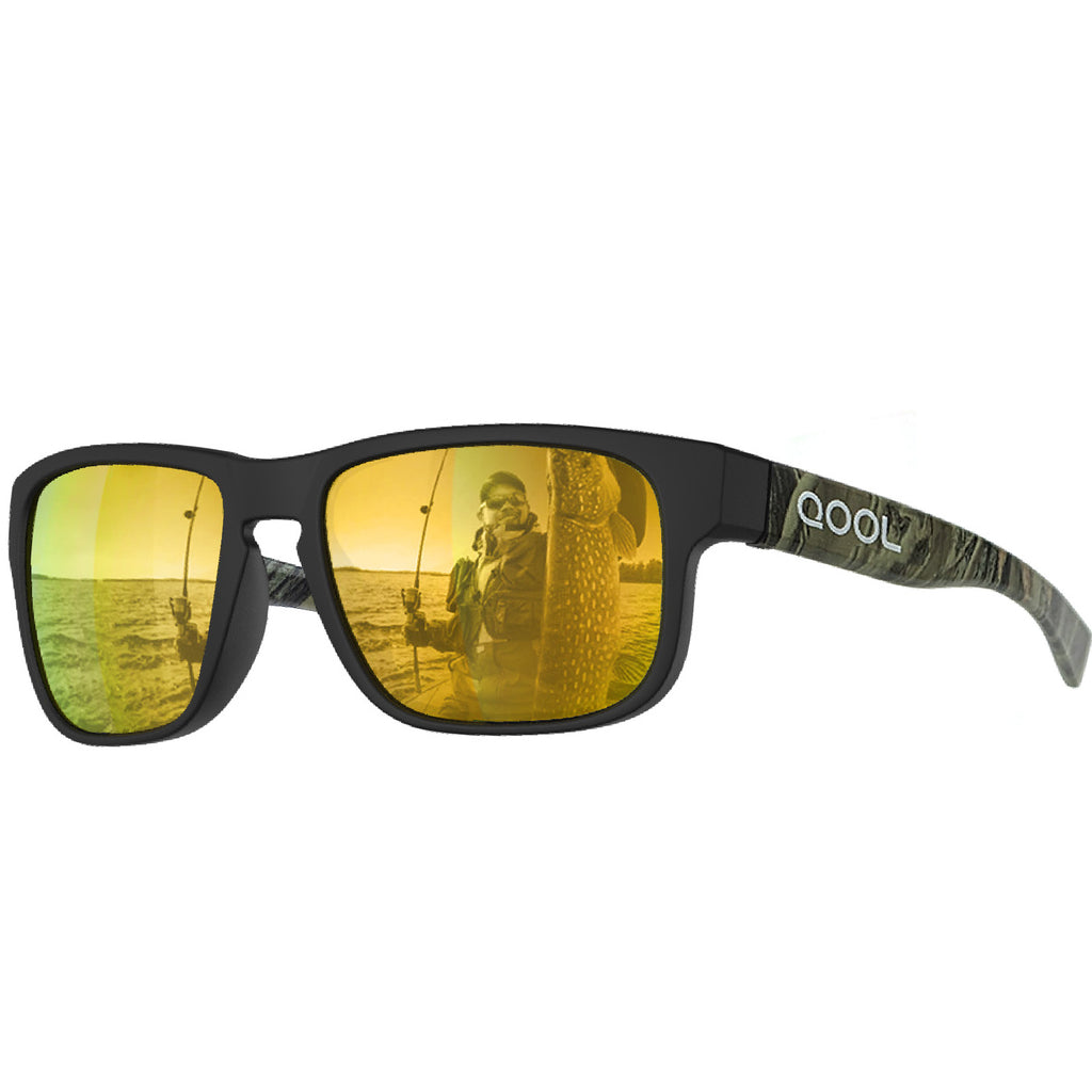 Living out your qool time F11 Floating Polarized Fishing Sunglasses Saltwater Resistant Lenses That Coating Won’t Peel Rub off