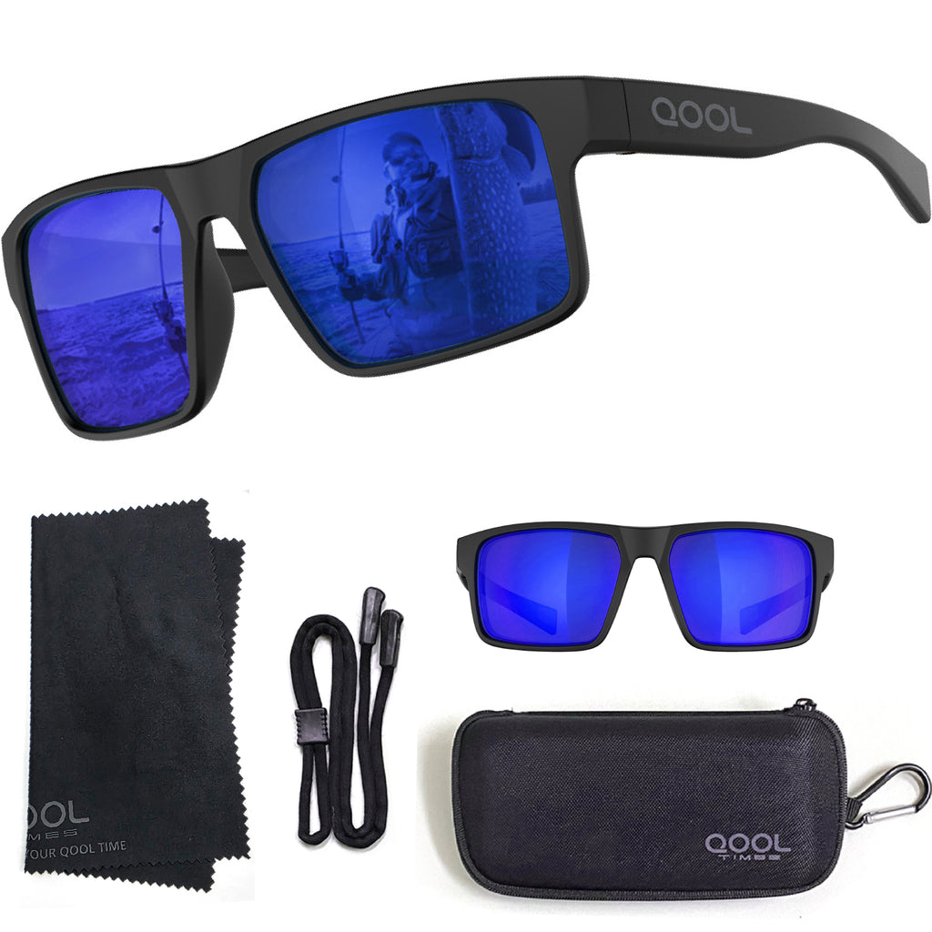 Living out your qool time F1A Floating Polarized Fishing Sunglasses Saltwater Resistant Lenses That Coating Won’t Peel Rub off