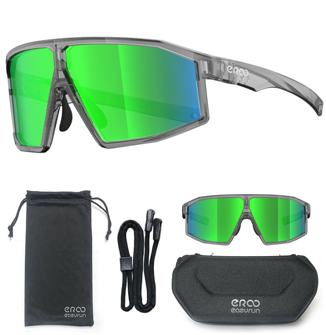 ER00 F26 trending modern stylish HD Polarized sunglasses Women Men Running Fishing Hiking golf Padel Gifts Outdoor sports