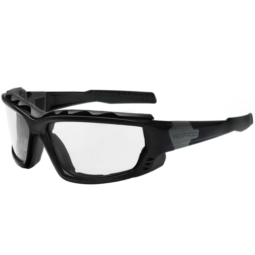 WDP100 GK20 Motorcycle Riding Glasses Inner Foam Gasket Goggles with Strap for Powersports UTV Windproof