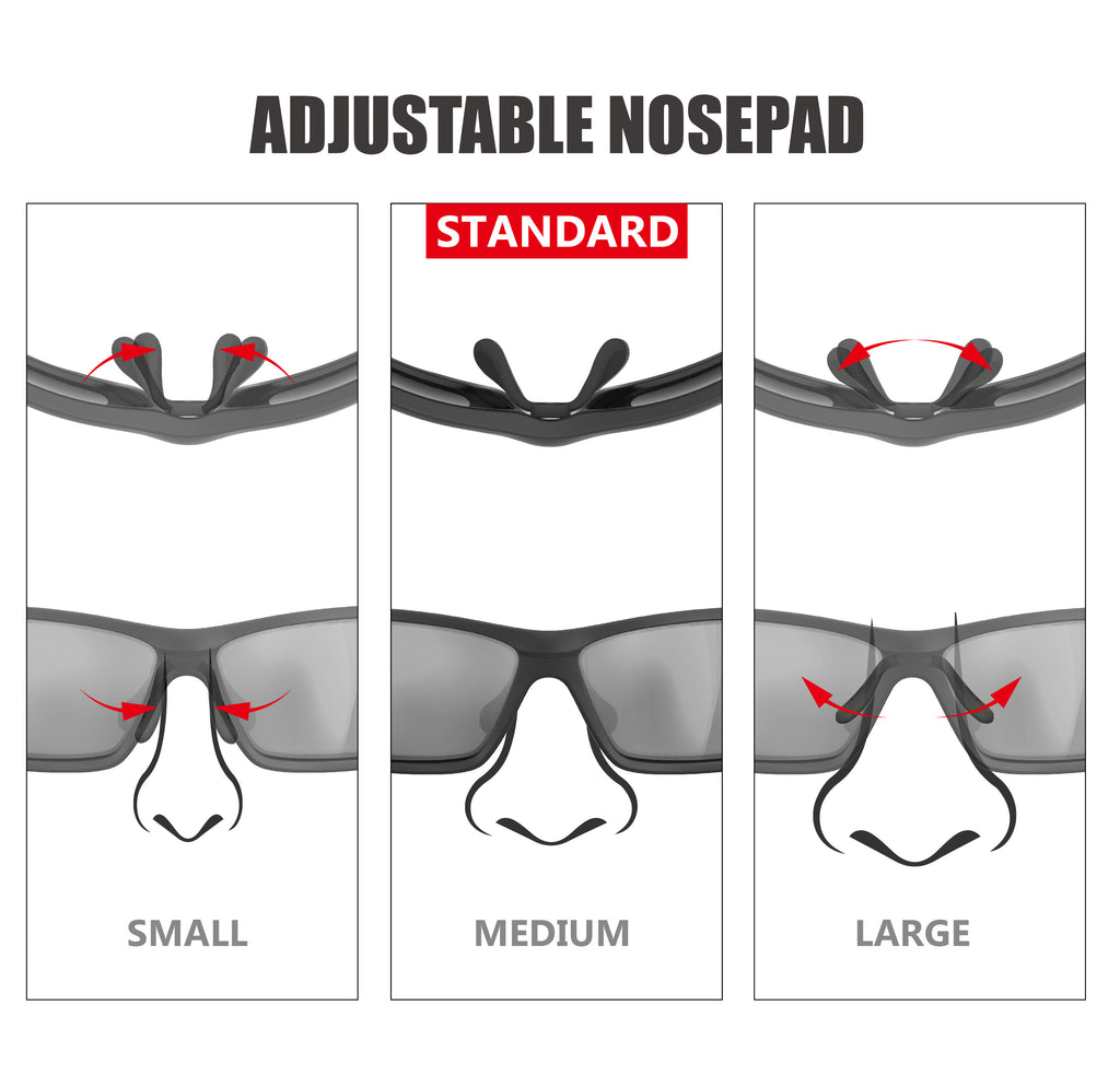 HTS HUNTERSKY J11 Powersports Motorcycle Riding Goggles Sunglasses for Men