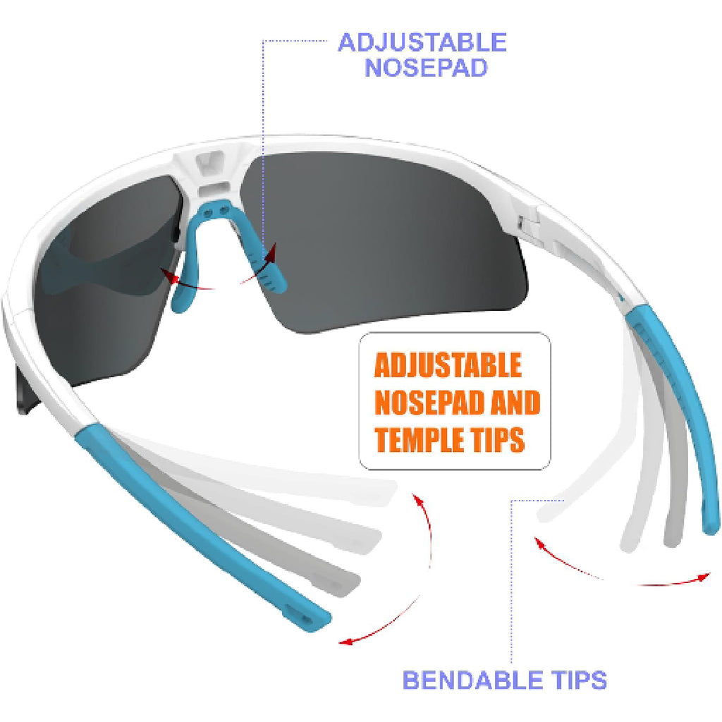 WDP100 Q218 HD Polarized sunglasses Women Men Cycling Running Fishing Hiking golf baseball Volleyball Outdoor sports Gifts