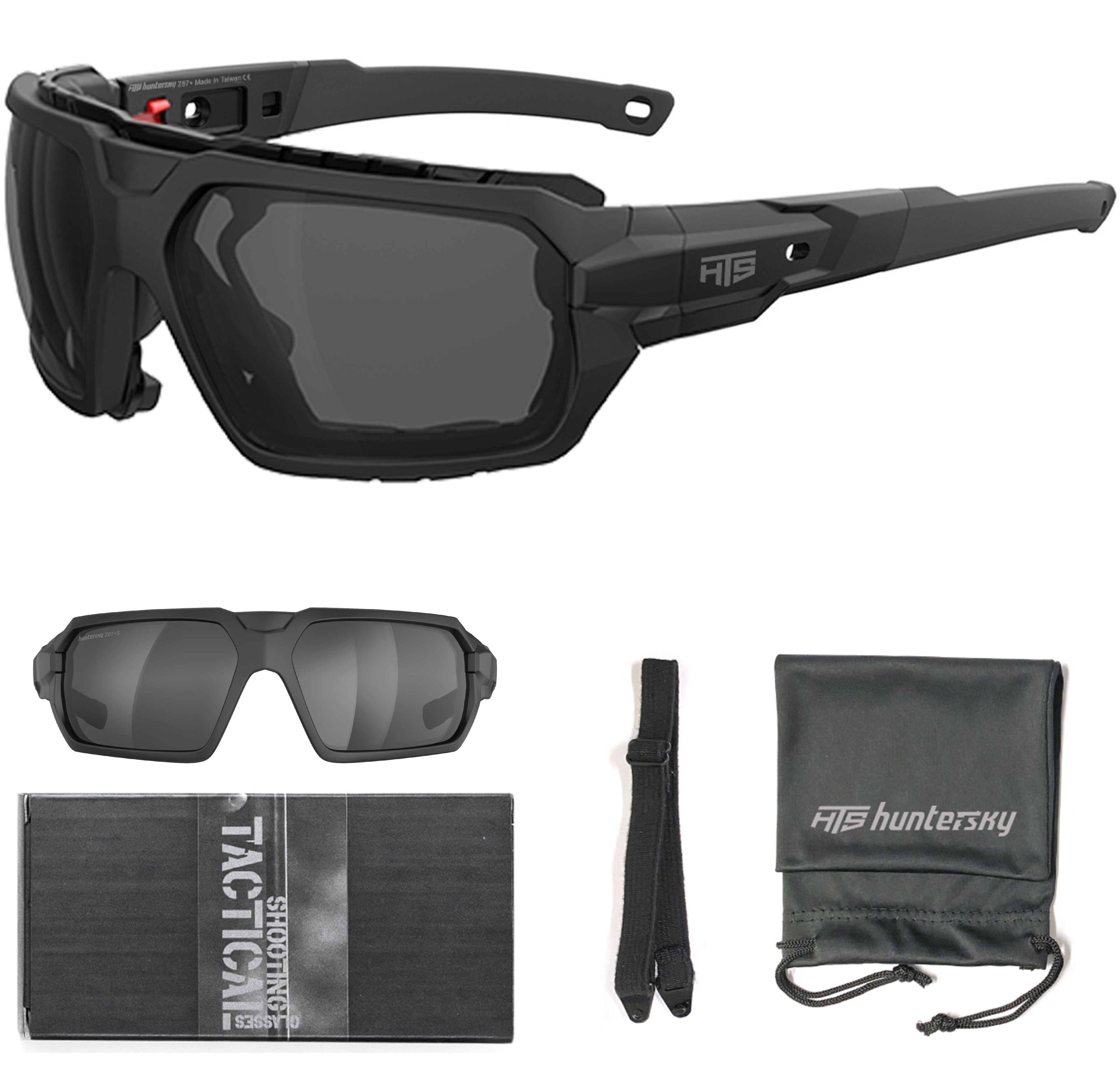 HTS HUNTERSKY Q37 Protective Powersports Motorcycle Anti Fog Riding Goggles Eyewear Padded Sunglasses Windproof