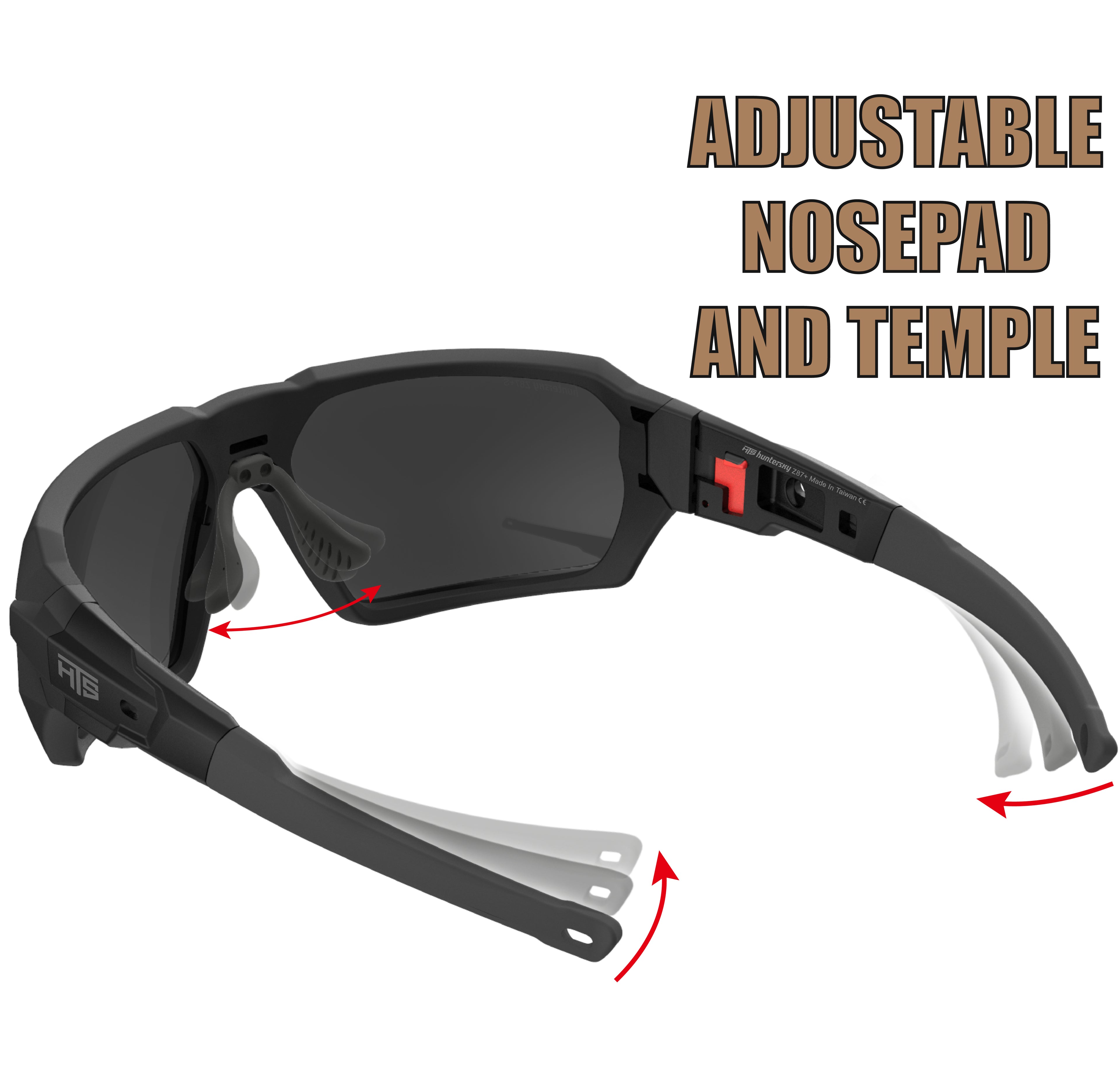 HTS HUNTERSKY Q37 Protective Powersports Motorcycle Anti Fog Riding Goggles Eyewear Padded Sunglasses Windproof