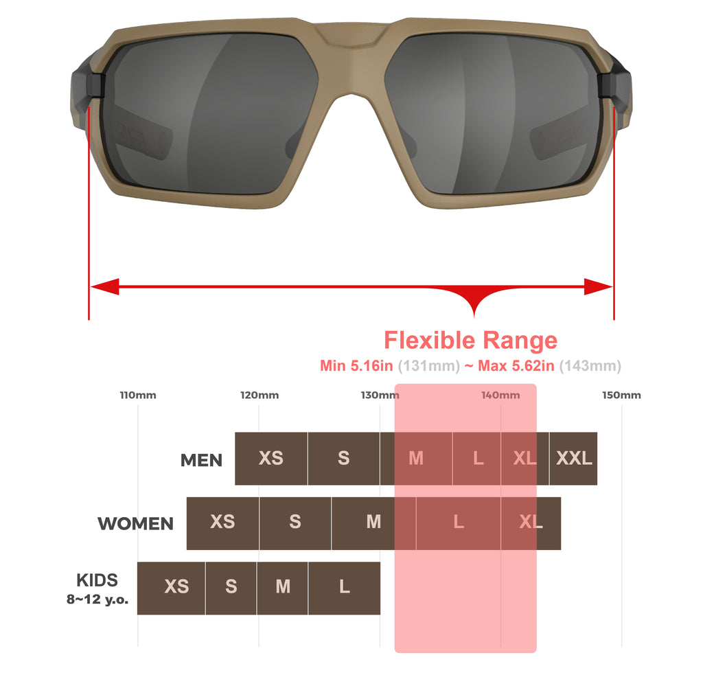 HTS HUNTERSKY Q37 Ballistic Tactical Impact Protection Anti Fog Shooting Glasses Military Grade Airsoft Range