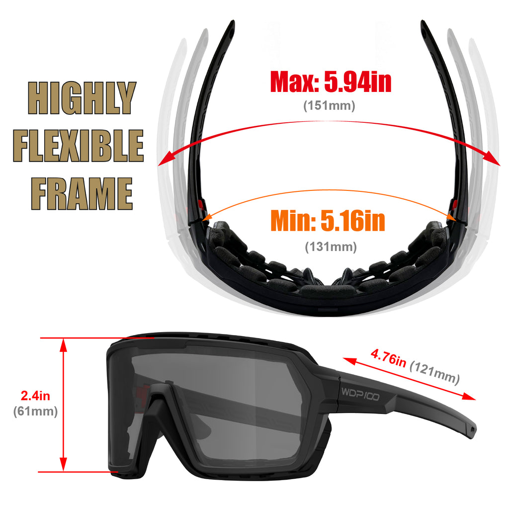 WDP100 Q38 Powersports Motorcycle anti fog Riding Ski Sports glasses Goggles
