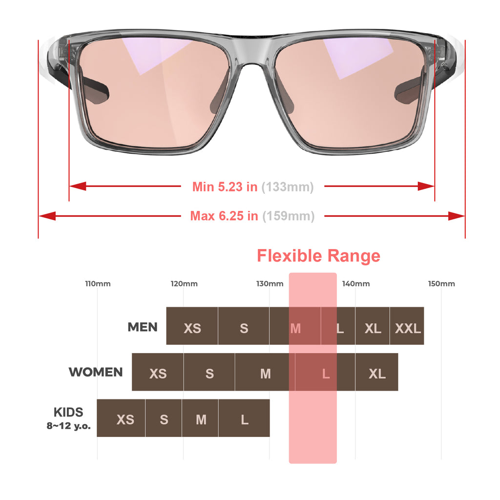 RT100 P1AG HD Premium Gaming and Computer Screen Rose Tint Glasses Blue Light Blocking 78% Reduce Glare Anti Eyestrain P1AG