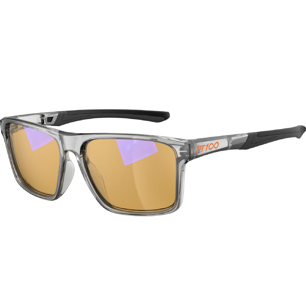RT100 P1AG HD Premium Gaming and Computer Screen Glasses Blue Light Blocking 93% Reduce Glare Anti Eyestrain High Contrast High Definition UV580 nm