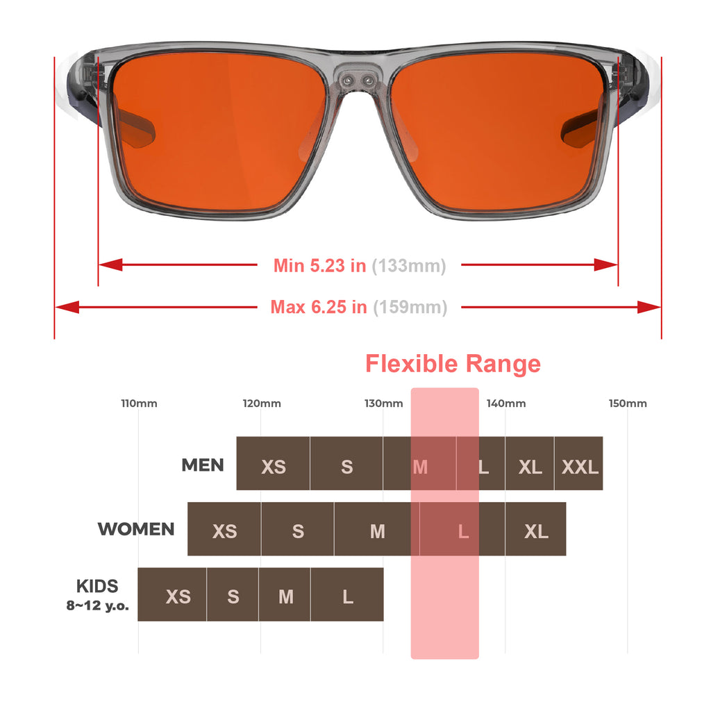 RY586 P1AS HD Premium Sleep Glasses P1AS 99.9% Blue Light Blocking Gaming Computer Screen Glasses Reduce Eyestrain & Glare High Contrast Definition UV580 nm