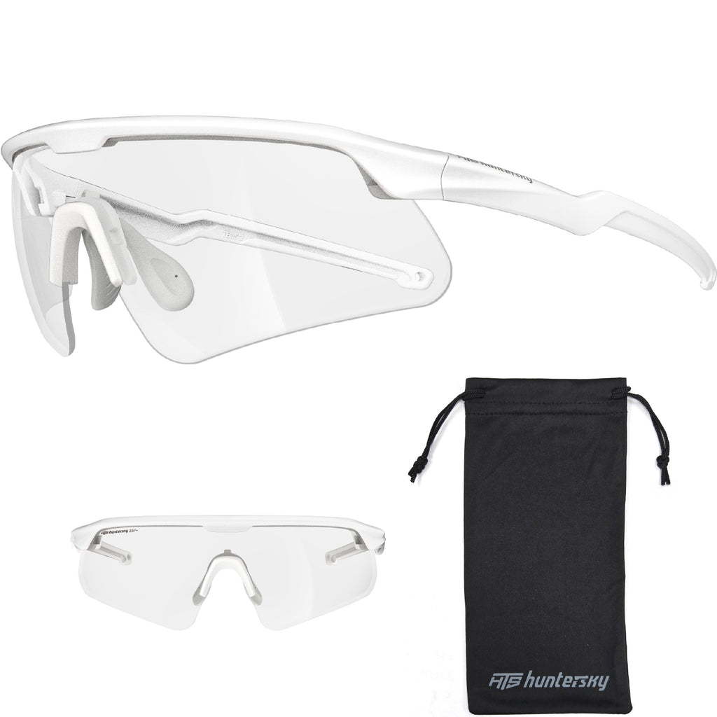 HTS HUNTERSKY S54 Eye Protection Anti Fog Sport Safety Glasses for Women Men Running Cycling Riding Pickleball Range