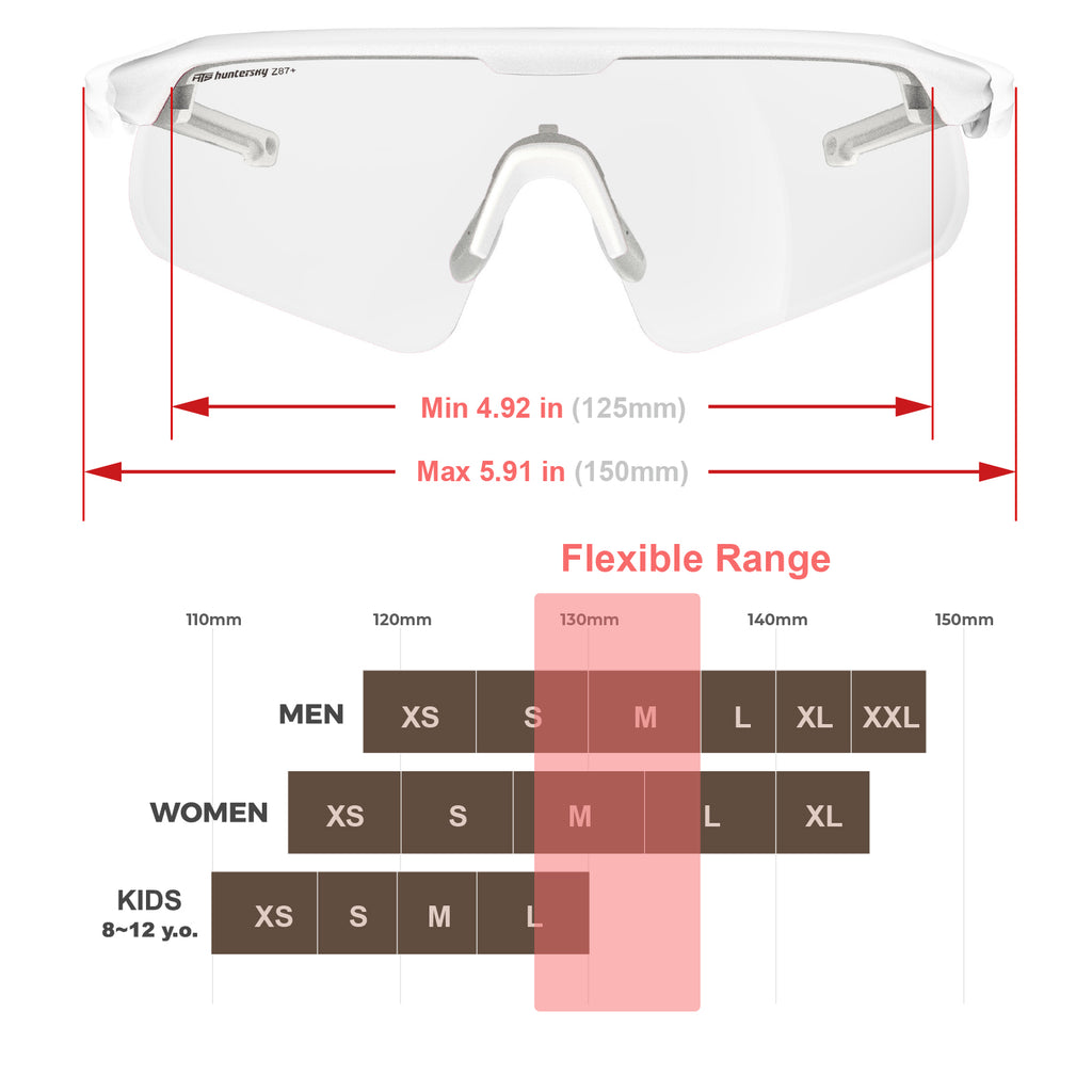 HTS HUNTERSKY S54 Eye Protection Anti Fog Sport Safety Glasses for Women Men Running Cycling Riding Pickleball Range