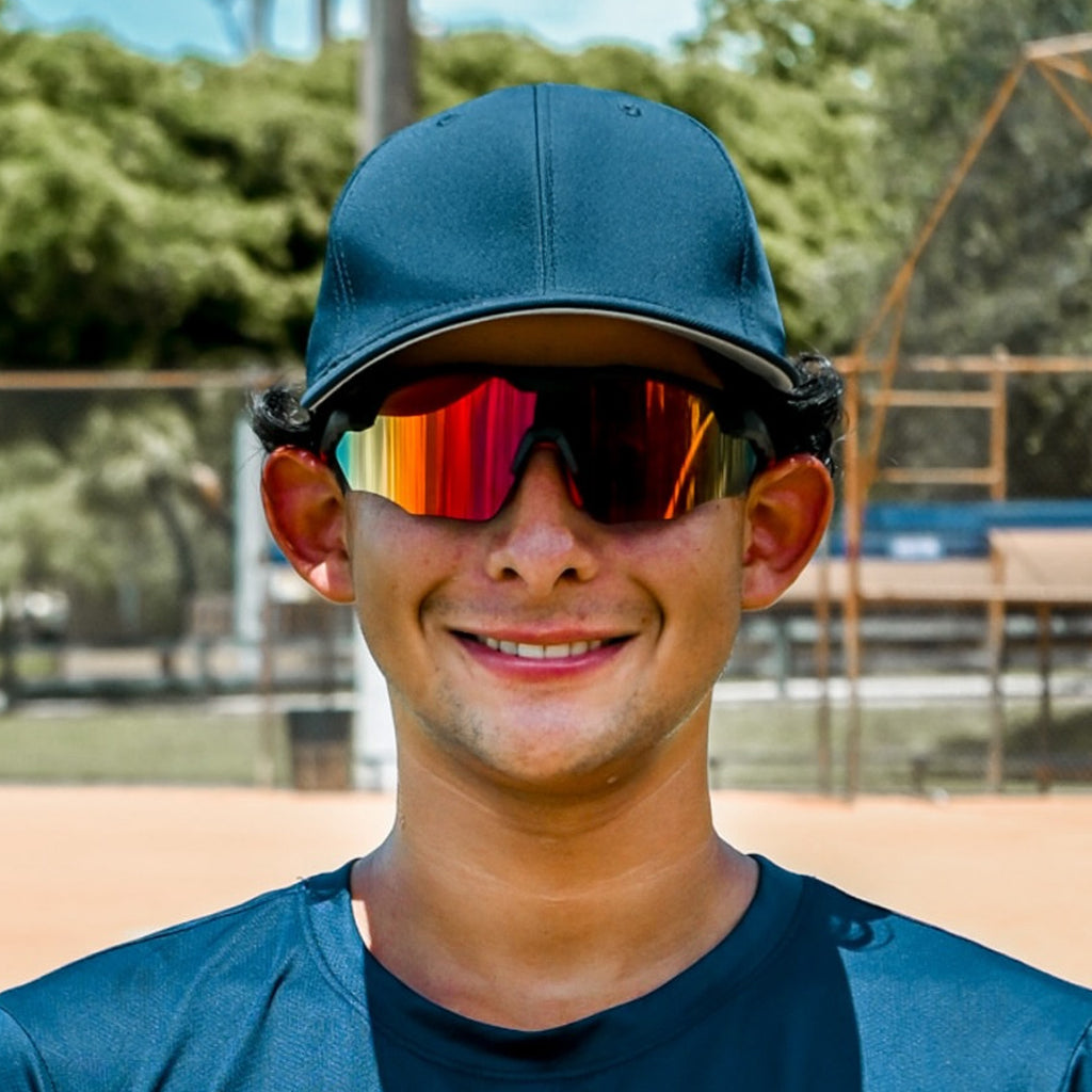 ER00 S596 Sports Shades XL Sunglasses for Men Baseball, Running Cycling Volleyball MTB Outdoor Recreation Gifts Padel Beach Tennis